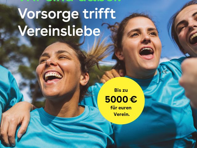 Vereinsaktion AOK Plus – Vorsorge trifft Vereinsliebe